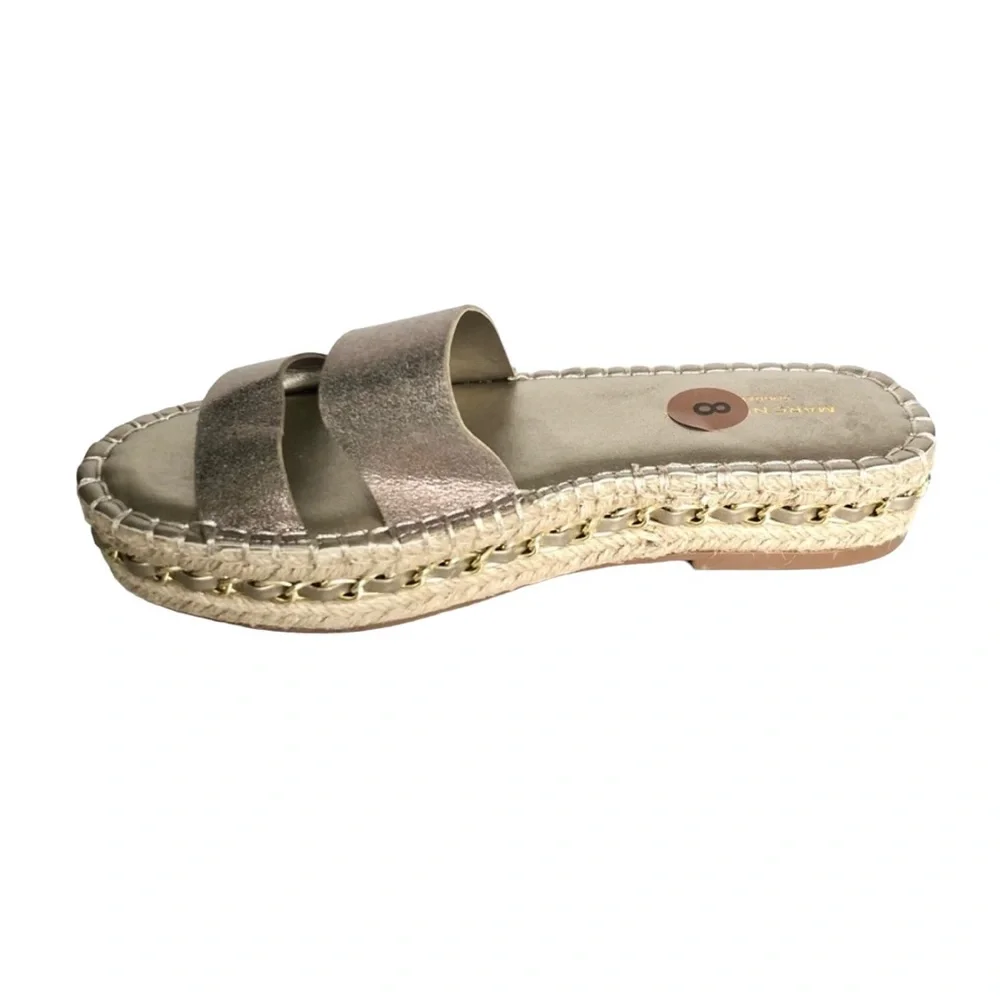 🆕 Marc New York Maggie Sandals Platform Espadrilles Slides